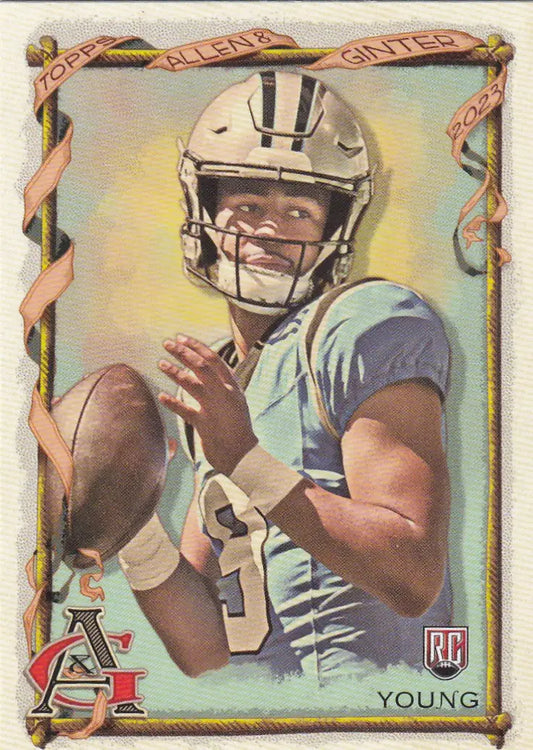2024 TOPPS ALLEN & GINTER BRYCE YOUNG- CAROLINA PANTHERS - Football Card Single