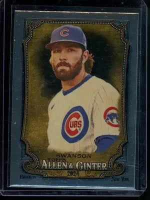2024 Topps Allen & Ginter Dansby Swanson #10 Silver Baseball - Baseball Card Single