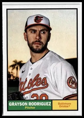 2024 Topps Archives #15 Grayson Rodriguez - Baseball Card Single