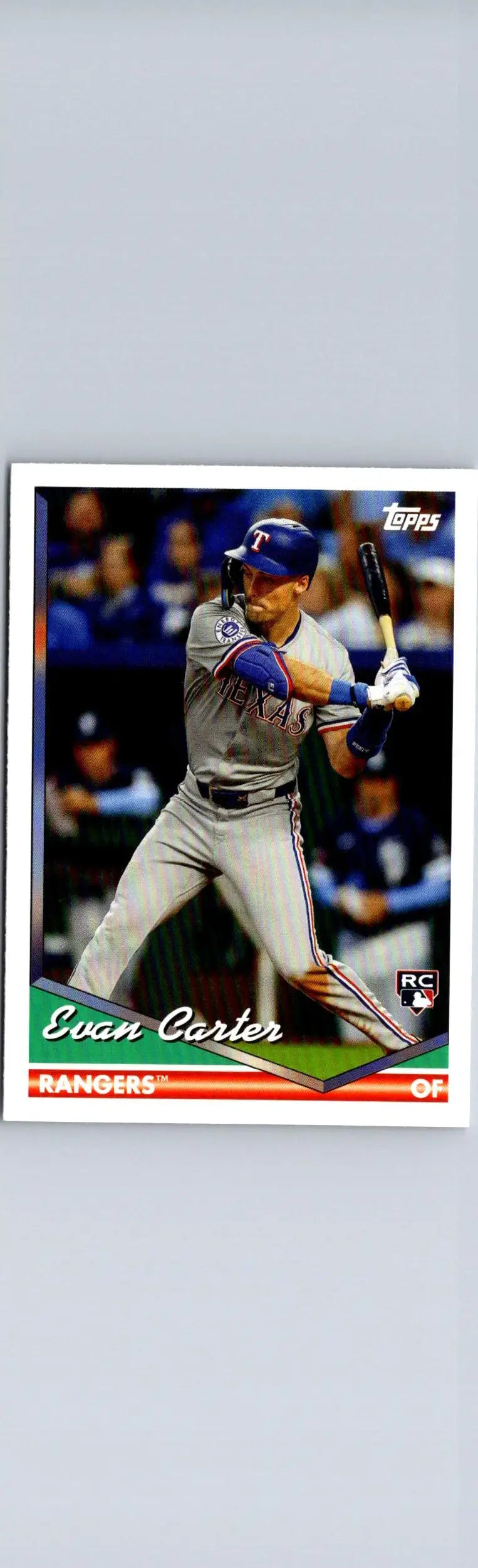 Evan Carter baseball card from 2024 Topps Archives product lineup