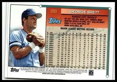 2024 Topps Archives #233 George Brett - Baseball Card Single