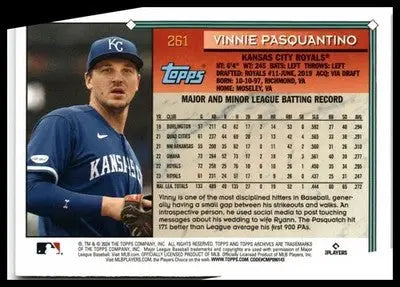 2024 Topps Archives #261 Vinnie Pasquantino - Baseball Card Single