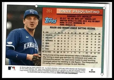 2024 Topps Archives #261 Vinnie Pasquantino - Baseball Card Single