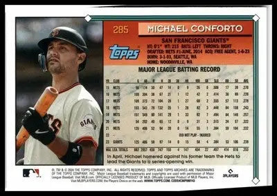 2024 Topps Archives #285 Michael Conforto - Baseball Card Single
