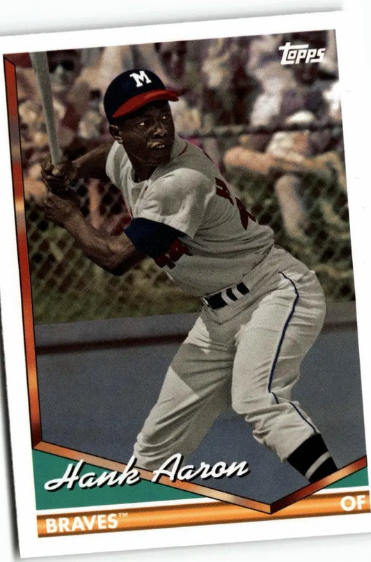2024 Topps Archives #296 Hank Aaron - Baseball Card Single