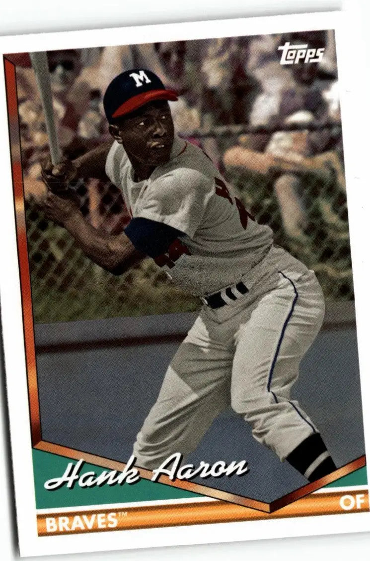 2024 Topps Archives #296 Hank Aaron - Baseball Card Single