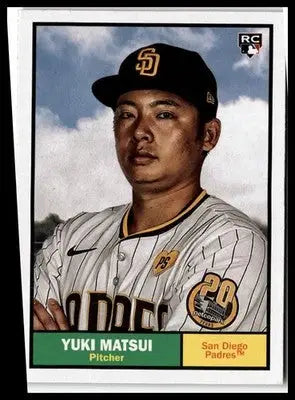 2024 Topps Archives #4 Yuki Matsui - Baseball Card Single