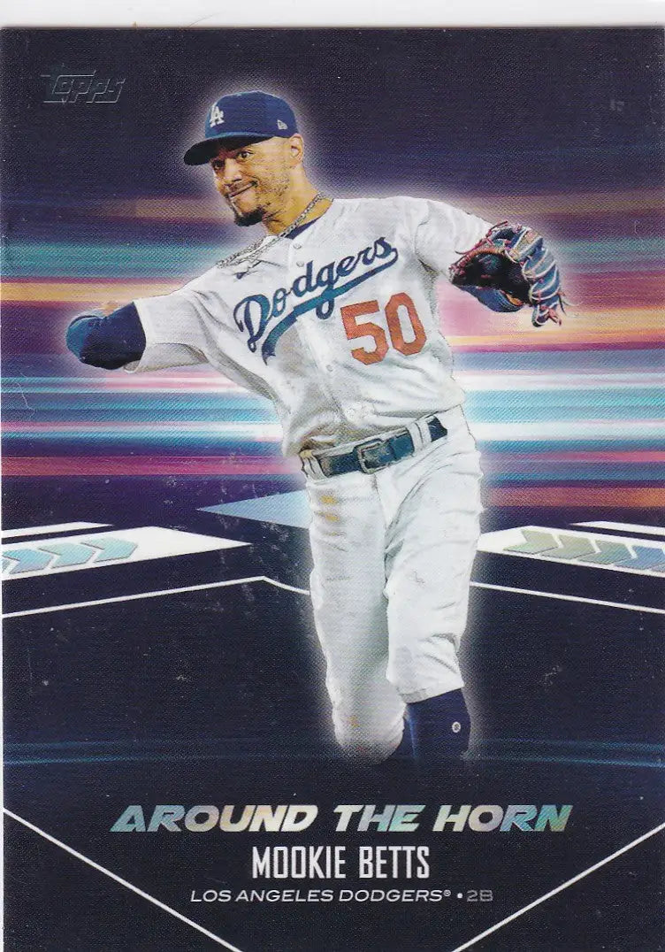 2024 TOPPS #ATH-11 MOOKIE BETTS AROUND THE HORN- LOS ANGELES DODGERS - Baseball Card Single