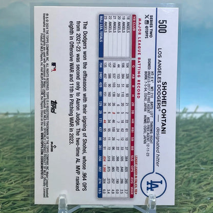 2024 Topps Baseball Shohei Ohtani #500 Los Angeles Dodgers