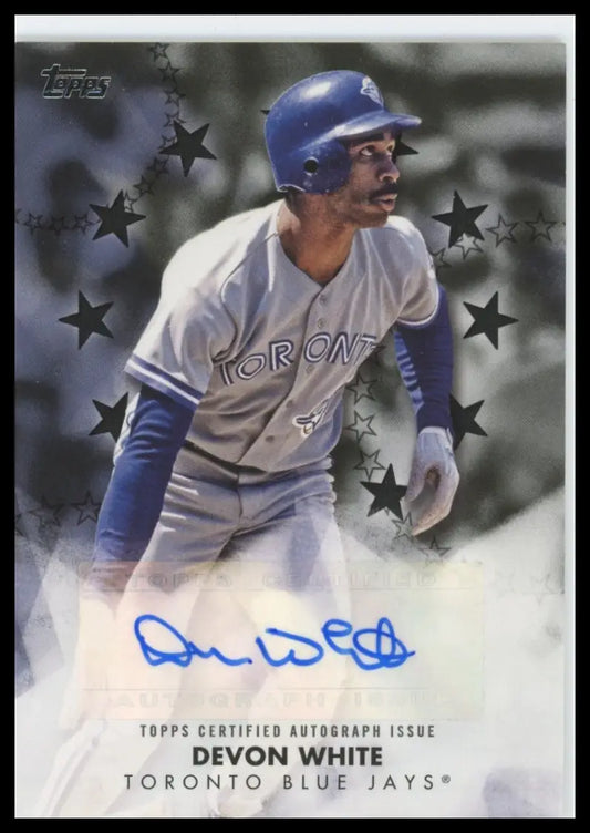 2024 Topps - Baseball Stars Autographs Black (Series Two) Complete Your Set MLB - BSA2-DW Devon White