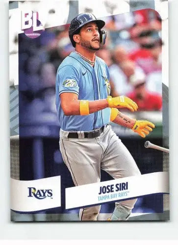 2024 Topps Big League Jose Siri Rays baseball card NM-MT product id 68858