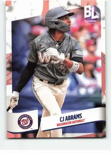 2024 Topps Big League #149 CJ Abrams NM-MT Nationals ID:68863 - Baseball Card Single