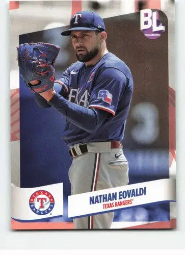 2024 Topps Big League #154 Nathan Eovaldi NM-MT Rangers ID:68865 - Baseball Card Single