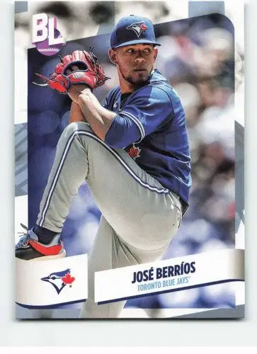 José Berríos baseball card from 2024 Topps Big League Blue Jays ID68866