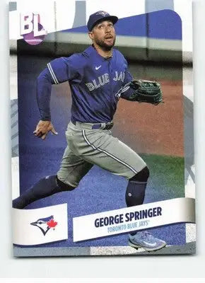 2024 Topps Big League #193 George Springer NM-MT Blue Jays ID:78839 - Baseball Card Single