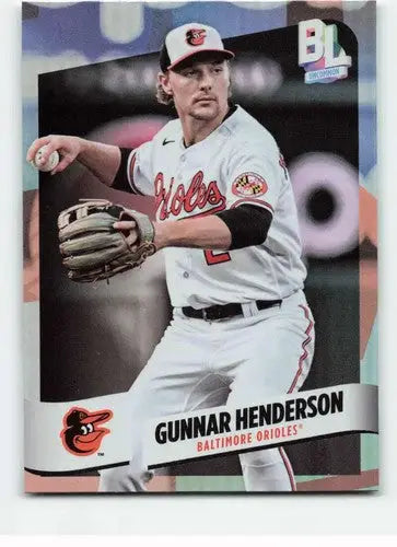 2024 Topps Big League Gunnar Henderson baseball card Orioles NM-MT SP collectible