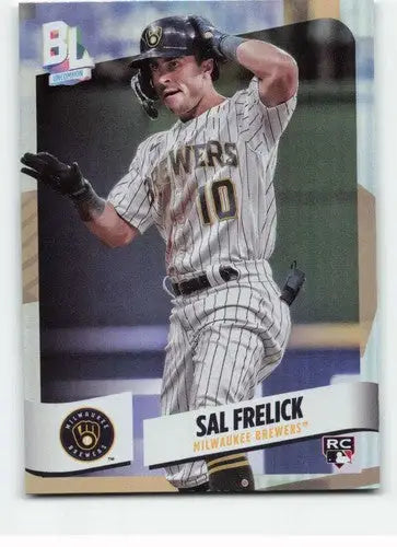 2024 Topps Big League #214 Sal Frelick RC NM-MT SP Brewers Uncommon Fo ID:68882 - Baseball Card Single