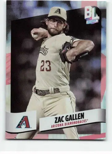 2024 Topps Big League #235 Zac Gallen NM-MT SP Diamondbacks Uncommon Fo ID:68884 - Baseball Card Single