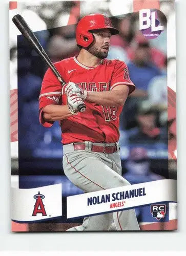 2024 Topps Big League #46 Nolan Schanuel NM-MT Angels ID:68834 - Baseball Card Single