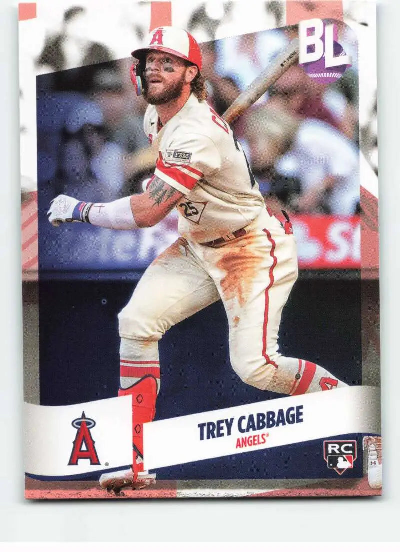 2024 Topps Big League #6 Trey Cabbage NM-MT RC Rookie Angels ID:68818 ID:68818 - Baseball Card Single