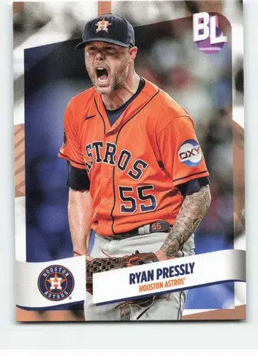 2024 Topps Big League #76 Ryan Pressly NM-MT Astros ID:68842 - Baseball Card Single