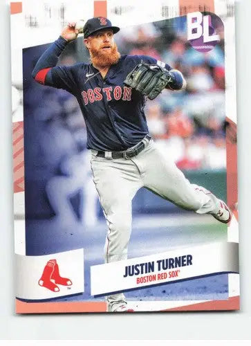2024 Topps Big League #83 Justin Turner NM-MT Red Sox ID:68846 - Baseball Card Single