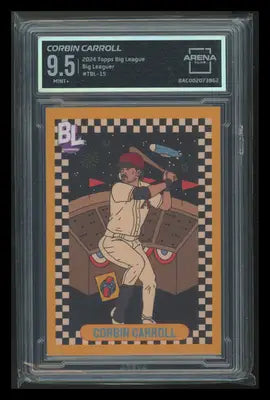 2024 Topps Big League Corbin Carroll #TBL-15 Baseball Arena Club 9.5 - Baseball Card Single