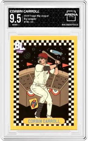 2024 Topps Big League Corbin Carroll #TBL-15 Big Leaguer Baseball Arena Club 9.5 - Baseball Card Single