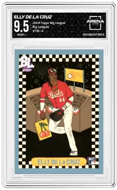 2024 Topps Big League Elly De La Cruz #TBL-4 RC Baseball Arena Club 9.5 - Baseball Card Single