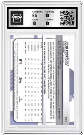 2024 Topps Big League Julio Rodriguez #276 Baseball Arena Club 10 - Baseball Card Single
