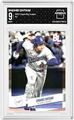 Graded baseball card of Shohei Ohtani from 2024 Topps Big League collection