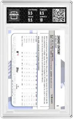 Graded Topps Big League Shohei Ohtani baseball trading card 2024 Big League Shohei