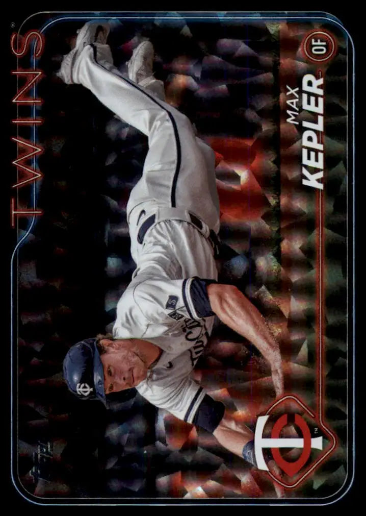 2024 Topps - Black Crackle Foil Max Kepler 445 Minnesota Twins NM - Baseball Card Single