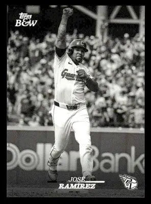 2024 Topps Black & White #5 José Ramírez - Baseball Card Single