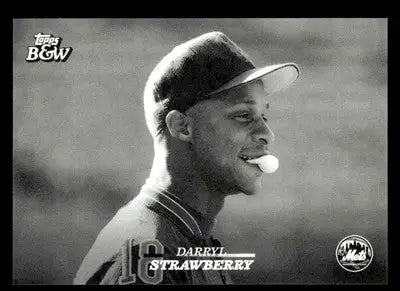 2024 Topps Black & White #61 Darryl Strawberry - Baseball Card Single