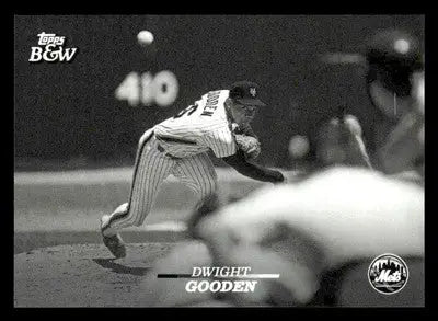 2024 Topps Black & White #64 Dwight Gooden - Baseball Card Single