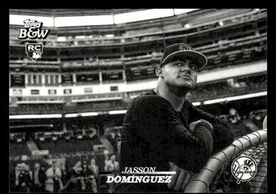 2024 Topps Black & White #67 Jasson Domínguez - Baseball Card Single