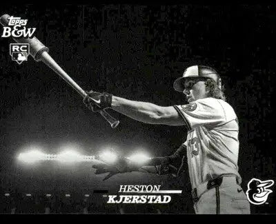 2024 Topps Black & White #86 Heston Kjerstad - Baseball Card Single