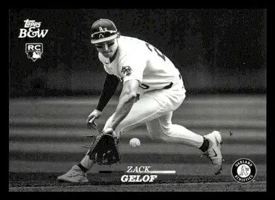 2024 Topps Black & White #94 Zack Gelof - Baseball Card Single