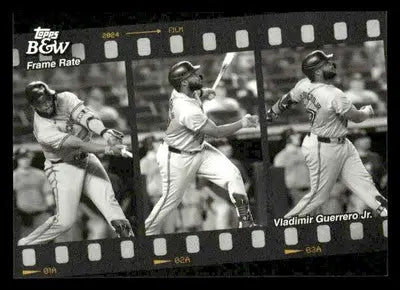 2024 Topps Black & White #FR1 Vladimir Guerrero Jr. Frame Rate - Baseball Card Single