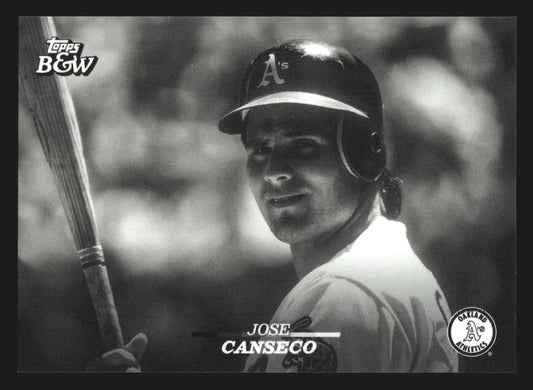 2024 Topps Black & White Jose Canseco #85 Oakland Athletics - Baseball Card Single