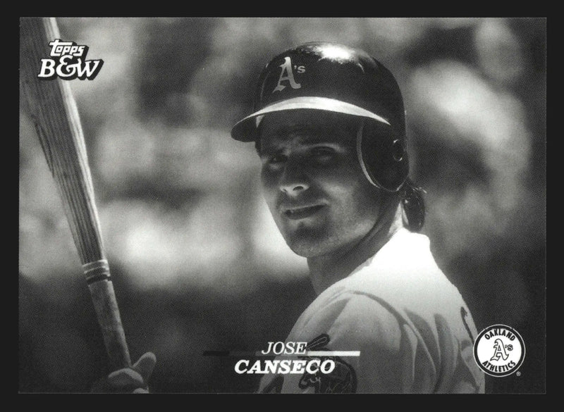 2024 Topps Black & White Jose Canseco #85 Oakland Athletics - Baseball Card Single