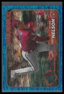 2024 Topps - Blue Holofoil #334 Ryne Nelson Near Mint #/999