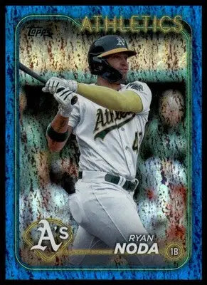 2024 Topps - Blue Holofoil Ryan Noda 404 /999 Oakland Athletics NM - Baseball Card Single