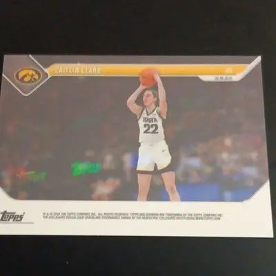 2024 Topps/Bowman NOW - Caitlin Clark #11. Iowa. NCAA 3 pointer record. NRMT+ - Basketball Card Single