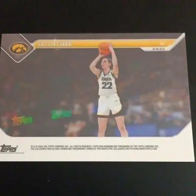 2024 Topps/Bowman NOW - Caitlin Clark #11. Iowa. NCAA 3 pointer record. NRMT+ - Basketball Card Single