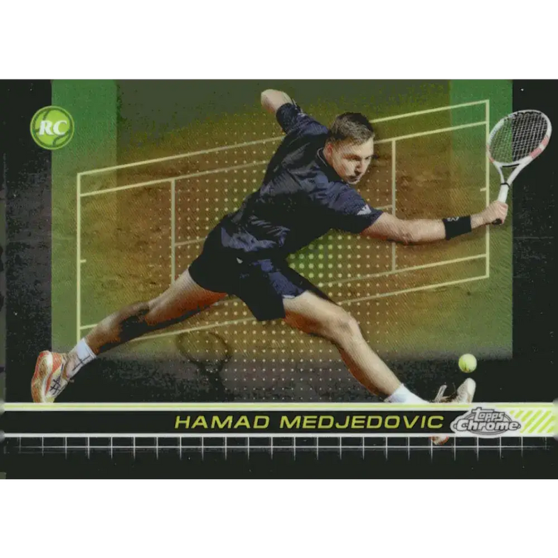 2024 Topps Chrome #106 Hamad Medjedovic EX Excellent RC Rookie Tennis Card - Tennis Card Single