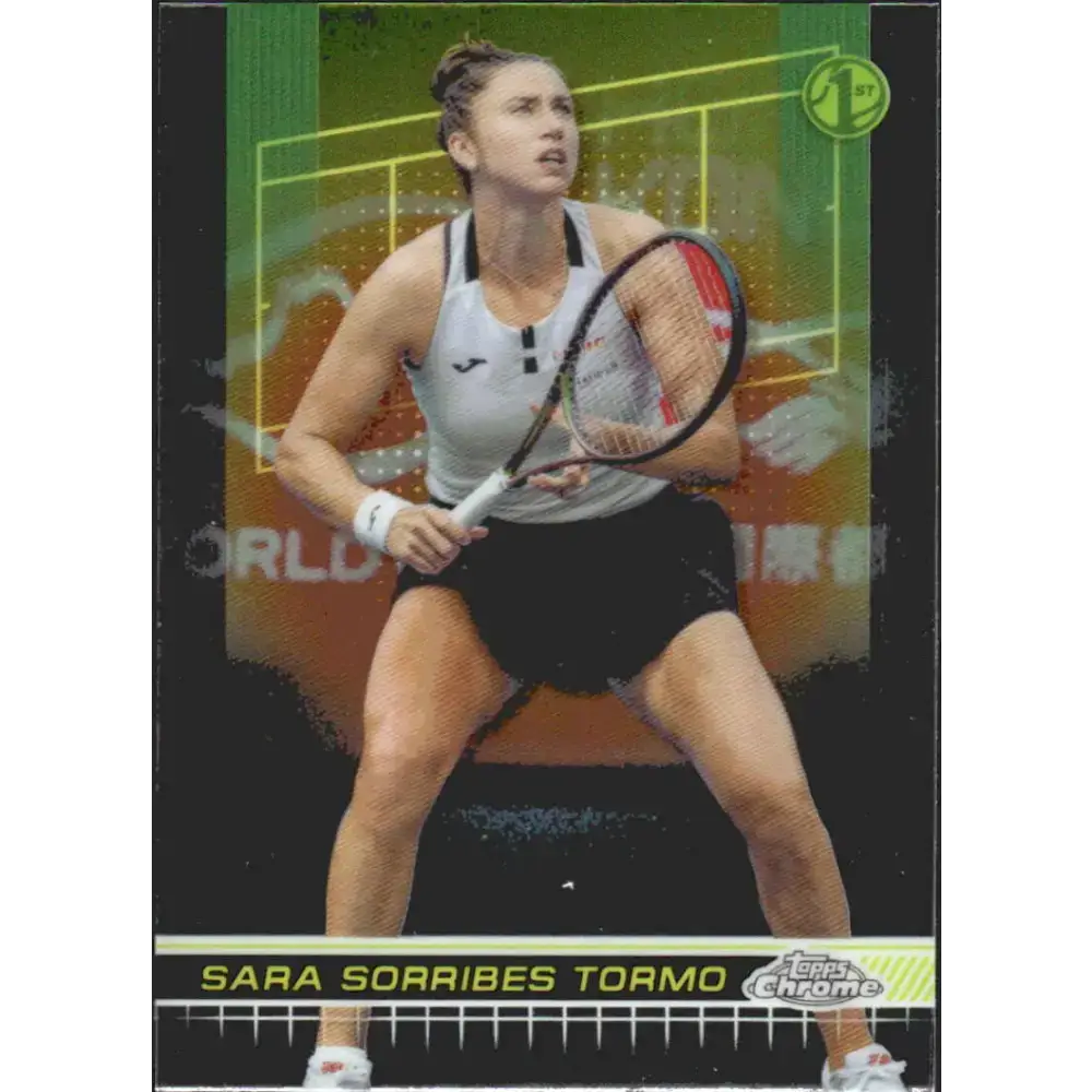 2024 Topps Chrome #107 Sara Sorribes Tormo EX Excellent Tennis Card - Tennis Card Single