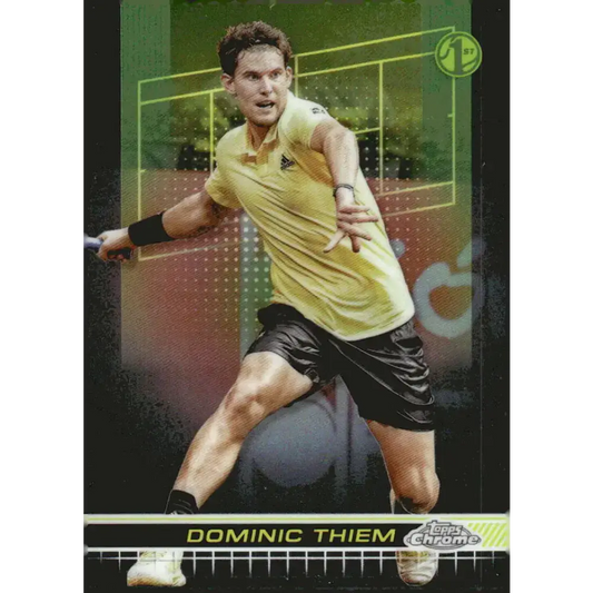 2024 Topps Chrome #108 Dominic Thiem EX Excellent Tennis Card - Tennis Card Single