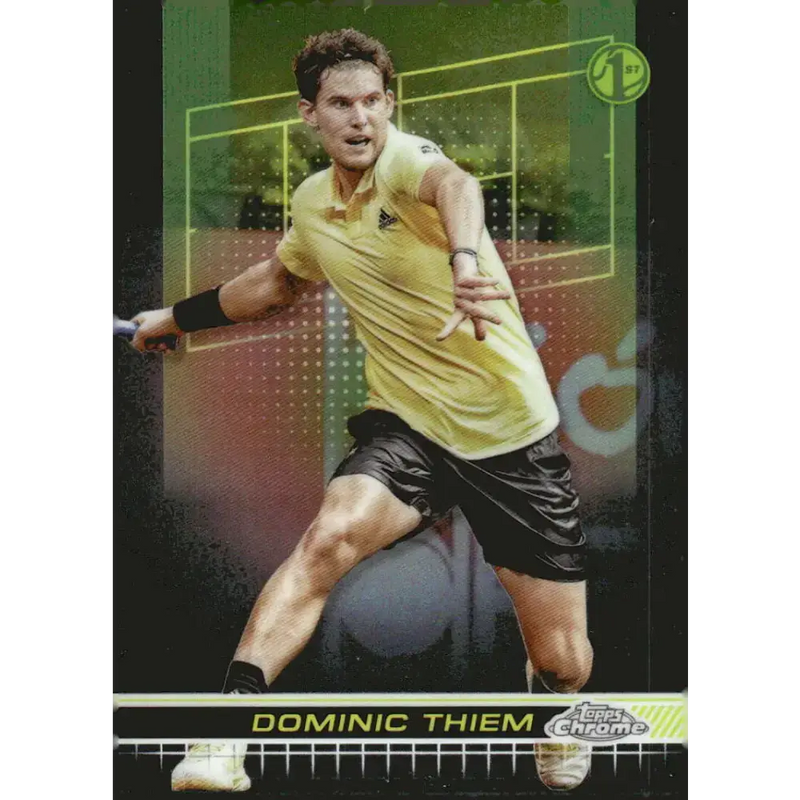 2024 Topps Chrome #108 Dominic Thiem EX Excellent Tennis Card - Tennis Card Single